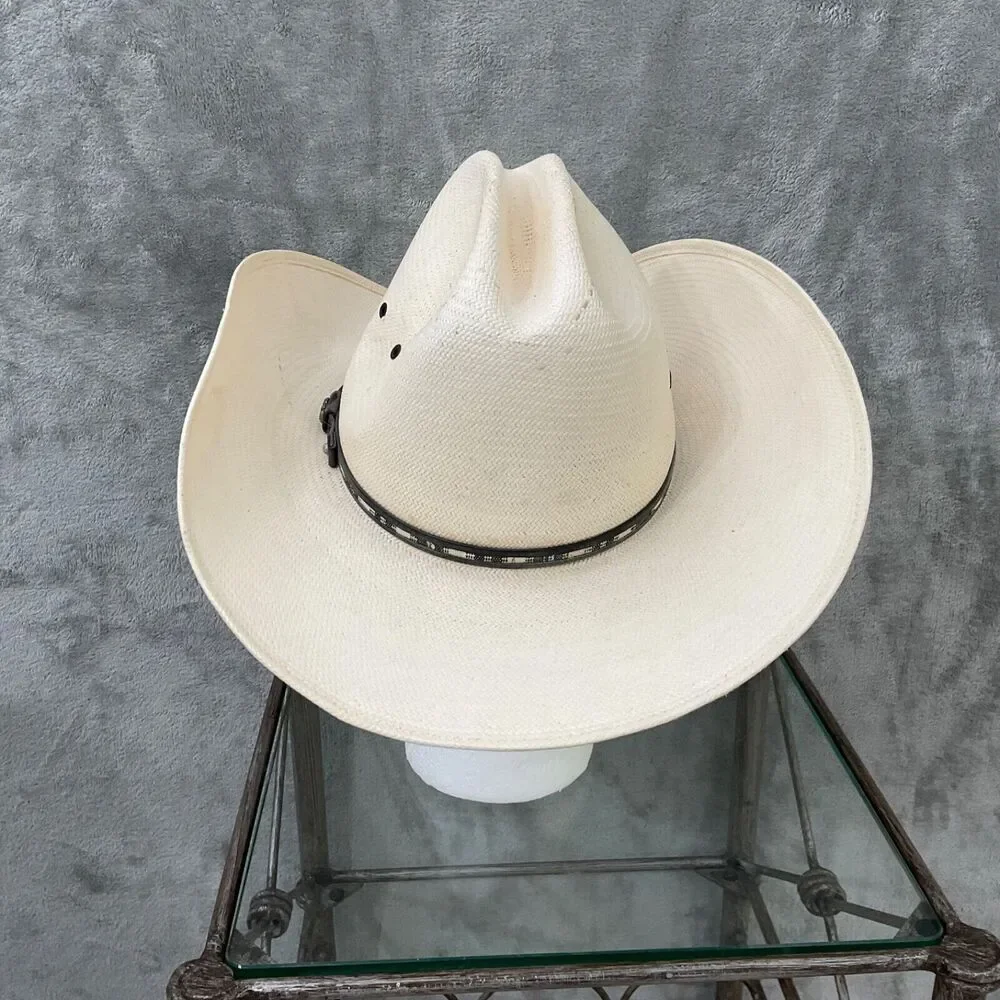 Bailey U-Rollit Shantung Panama 4X Cowboy Hat Ivory  S/M size
